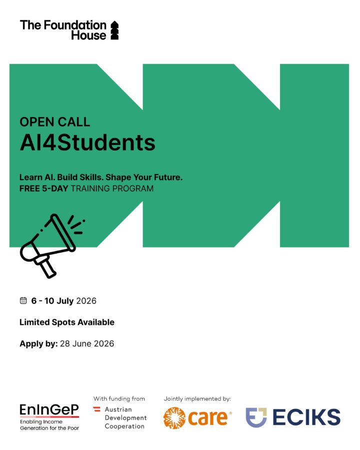 The Foundation House Presents: AI4Students