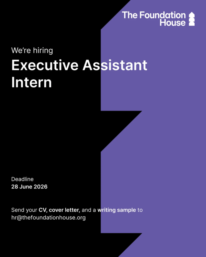 WE’RE HIRING: Executive Assistant Intern