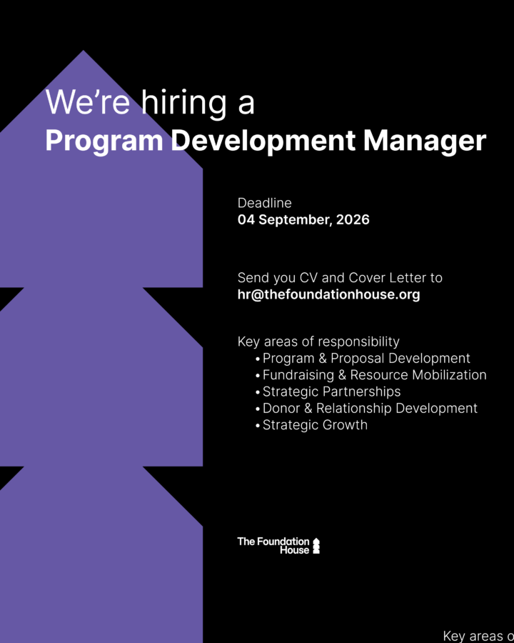 We’re hiring – Program Development Manager